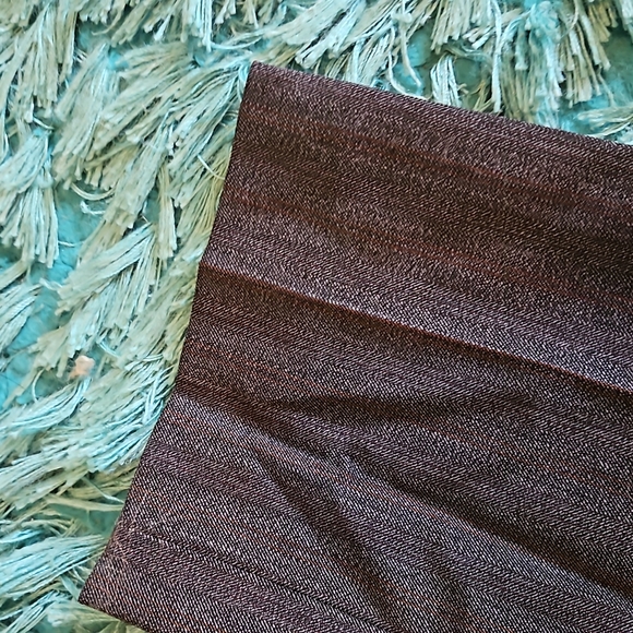 nwt women's sz 4 Giorgio's of palm beach gray/rust wool pants high rise - Picture 4 of 4